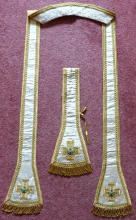 White Roman Vestment 9125